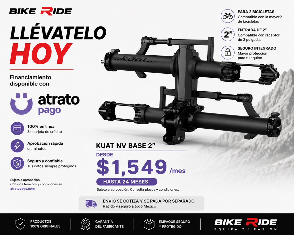 Kuat NV Base para entrada de 2″